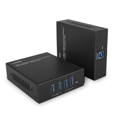 Abbildung von LINDY 43410 100m USB 3.2 Gen 1 Cat.6A HDBaseT Extender