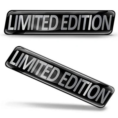 Abbildung von Biomar Labs® 2 x Aufkleber 3D Gel Silikon Stickers Limited Edition Auto Moto Motorrad Fahrrad Skate Fenster Tür PC Tablet Laptop Tuning KS 170
