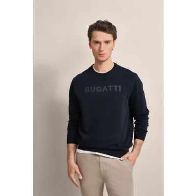 Abbildung von bugatti Sweatshirt, Herren, Größe: Large, Marine