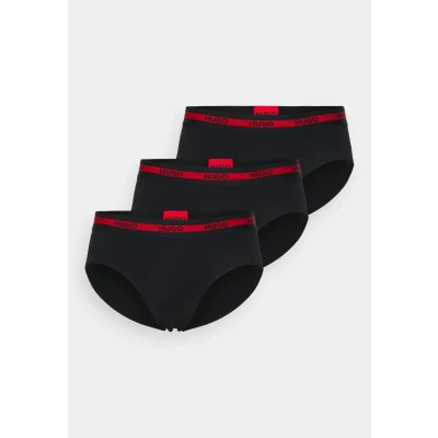 Abbildung von HUGO Hipbr Triplet 3 PACK Slip, Herren, Größe: Medium, Black