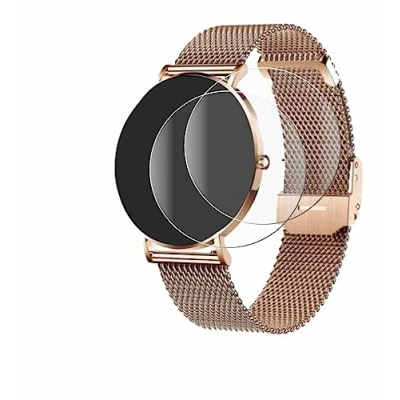 Abbildung von BROTECT 2 Stück Full Cover Schutzfolie für Xcoast X Watch Siona Screen Displayschutz Folie [3D Curved, Anti Fingerprint, Kristall Klar]