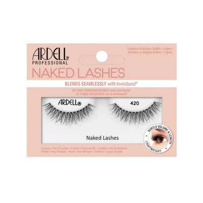 Abbildung von ARDELL Naked Lashes Echthaarwimpern, das Original für einen unverkennbaren Look (Style 420) (Ohne Wimpernkleber)