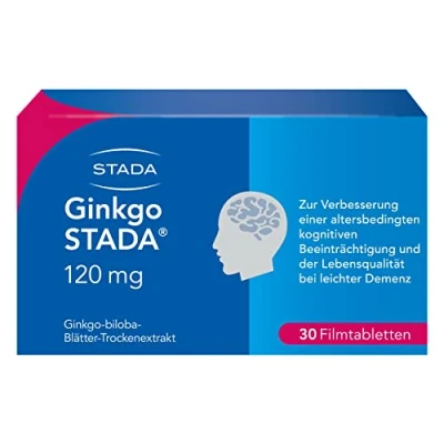 Abbildung von Ginkgo Biloba STADA 120MG FTA bei Gedächtnis und Konzentrationsstörungen 30 St