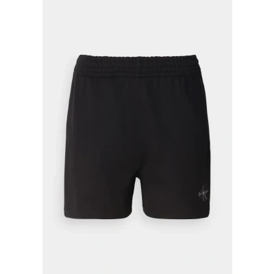 Abbildung von Calvin Klein Jeans Monologo Jogginghose, Damen, Größe: Large, Black
