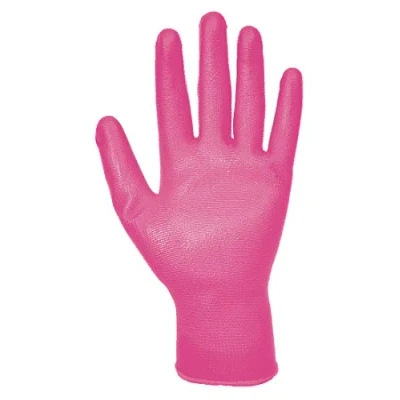 Abbildung von Portwest PU Beschichteter Handschuh, Größe: S, Farbe: Rosa, A120P9RS