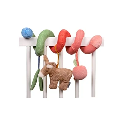 Abbildung von Sterntaler Spielzeugspirale MIT Rassel ESEL Emmily Babyspielzeug für Kinder, Größe: One Size, Mehrfarbig