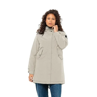 Abbildung von Jack Wolfskin Talforst Parka, Damen, Größe: Small, Dusty grey