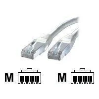 Abbildung von VALUE Patchkabel Kat.6 (Class E) S/FTP (PiMF), grau, 1 m