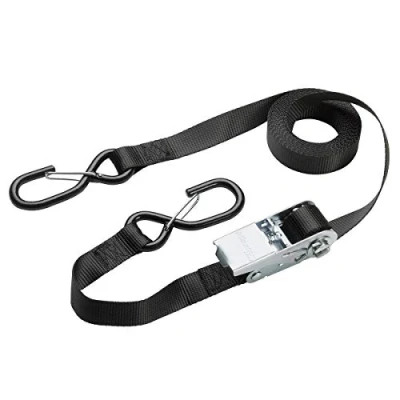 Abbildung von MASTER LOCK 3109EURDAT, Schwarz, Polyester, 400 kg, Spannungsratsche, Klauenhaken, 2,5 cm