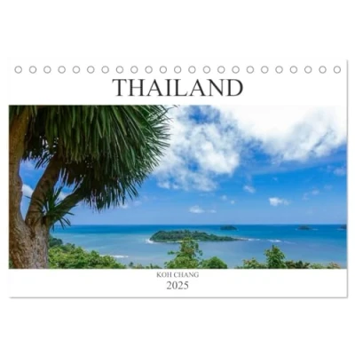 Abbildung von Thailand Koh Chang (Tischkalender 2025 DIN A5 quer), CALVENDO Monatskalender