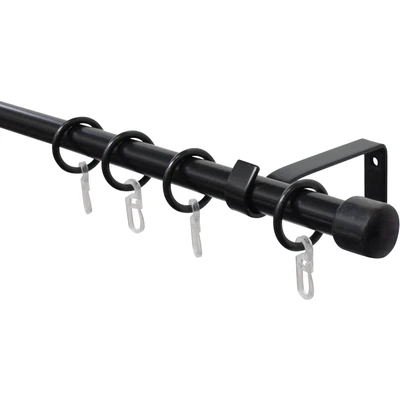 Abbildung von GARDINIA Gardinenstange &quot;Gardinenstangen Set Metall&quot;, 1 läufig läufig, ausziehbar, Lauf