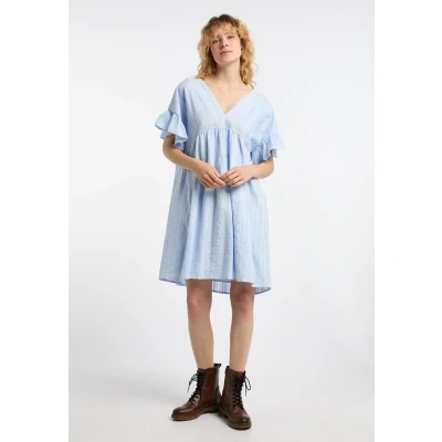 Abbildung von Dreimaster Zitha Freizeitkleid, Damen, Größe: 40, Hellblau