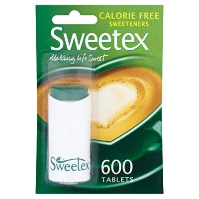 Abbildung von Sweetex Süßungsmittel Tabletten 600 pro Packung 4er