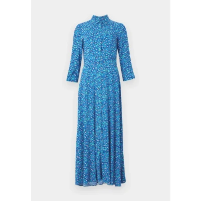 Abbildung von YAS Maxikleid, Damen, Größe: Large, Pool green/polly