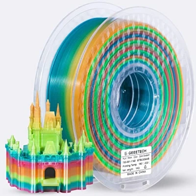 Abbildung von Geeetech PLA Gradient Colour Filament, 1.75mm 3D Drucker Filament,Spule,1KG