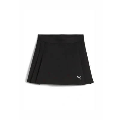 Abbildung von Puma Wardrobe Essentials Falten Alinienrock, Damen, Größe: Medium, Black