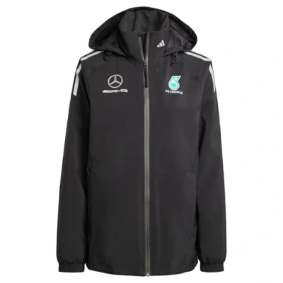 Abbildung von adidas Performance Regenjacke / wasserabweisende Jacke Black reflective silver, Damen, Größe: XXL, silver