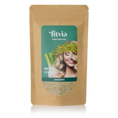 Abbildung von fitvia Kräutertee &quot;Gentle Fennel&quot;: loser Tee, Fencheltee echte Samen, ohne Zuckerzusatz, 100g
