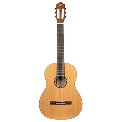 Abbildung von Ortega Guitars Konzertgitarre Full Size Linkshänder Family Series inklusive Gigbag Mahagoni / Zederndecke (R122L)