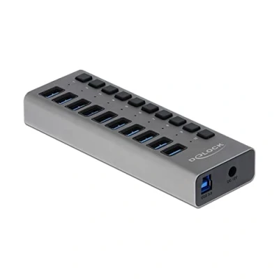 Abbildung von Delock Hub 10 x SuperSpeed USB 3.0 Desktop