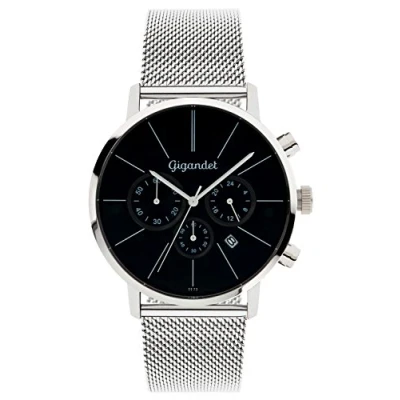 Abbildung von Gigandet Minimalism Herren Armbanduhr Chronograph Quarz Analog mit Metallarmband G32 006