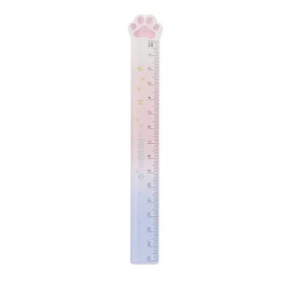 Abbildung von Legami Meow Lineal zum Messen, Unterstreichen und Zeichnen von klaren präzisen Linien, 15 cm