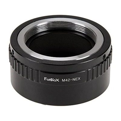 Abbildung von Fotodiox Lens Mount Adapter Compatible with M42 Type 2 and 1 Lenses on Sony E Cameras
