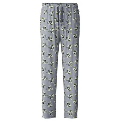 Abbildung von Calida RMX Sleep Holiday Nachtwäsche Hose, Herren, Größe: Large, Sleet grey