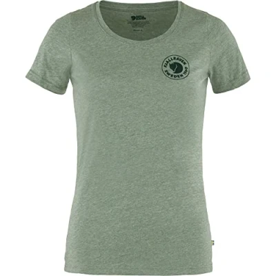Abbildung von Fjallraven 83513 614 999 1960 Logo T Shirt W Damen Patina Green Melange Größe M