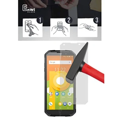 Abbildung von EnWi 2X Extrem harte 9H Display Schutz Folie für Blackview BV9500 Plus