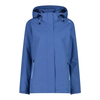 Abbildung von CMP Damen Regenjacke mit Abnehmbarer Kapuze, Provence, 40