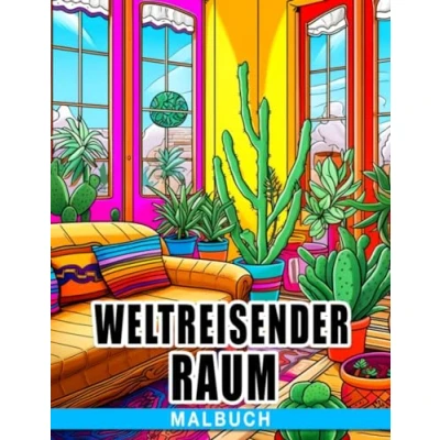 Abbildung von Weltreisender Raum Malbuch: Erkunde Kulturen durch Interior Design Eine Ausmalreise für abenteuerlustige Kinder (im Alter von 8 12 Jahren)