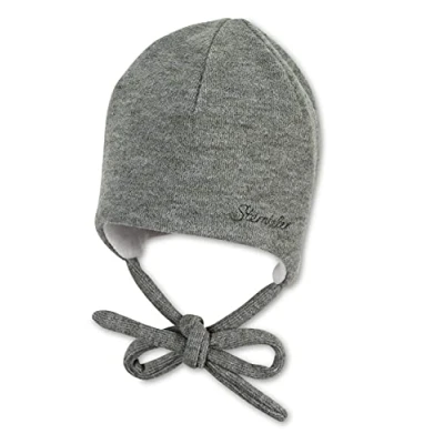 Abbildung von Sterntaler Baby Jungen Beanie Flauschi Mütze, Grün, 39