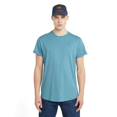 Abbildung von G Star Herren Lash T Shirt, Blau (Niagara D16396 B353 G988), S