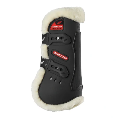 Abbildung von Zandona Sehnenschutz Carbon Air Techno Fur Schwarz S