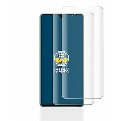 Abbildung von BROTECT 2 Stück Full Cover Schutzfolie für Huawei P30 Screen Displayschutz Folie [3D Curved, Anti Fingerprint, Kristall Klar]