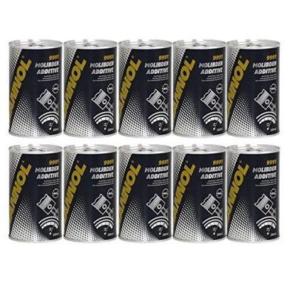 Abbildung von MANNOL 10 x 300ml 9991 Molibden Additiv/Motor Schutz Beschichtung Motoröl Additiv Zusatz