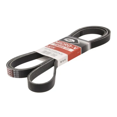 Abbildung von GATES Micro V 6PK2580XS Keilrippenriemen 2580 6 Polyester, EPDM (Ethylen Propylen Dien Kautschuk) VOLKSWAGEN: Crafter 30 50 Kastenwagen