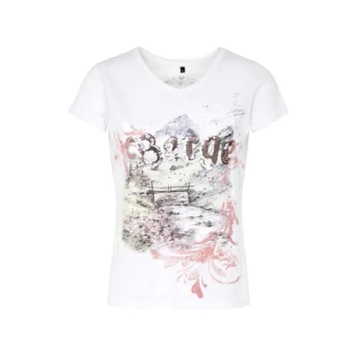 Abbildung von Hangowear Trachtenshirt T Shirt ZADORA weiß