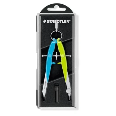 Abbildung von STAEDTLER Zirkel Mars comfort 556 Präzisions Geometriezirkel, neon
