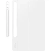 Abbildung von Samsung Book Cover Keyboard EF DX825 für das Galaxy Tab S10+ S9+ S9 FE+ mit QWERTZ Tastatur und AI Taste, Zweiteilige Tablet Hülle, schlankes Design, S Pen Fach, Weiß