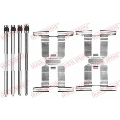 Abbildung von QUICK BRAKE 109 0143 Zubehörsatz, Scheibenbremsbelag LAND ROVER: Range Rover Sport, 4