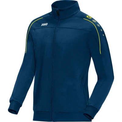 Abbildung von JAKO Classico Polyesterjacke blaugelb, M Herren
