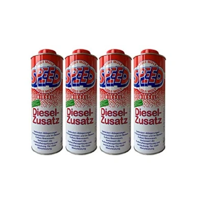 Abbildung von 4x LIQUI MOLY 5160 Speed Diesel Zusatz Zugabe Kraftstoff Additiv 1L