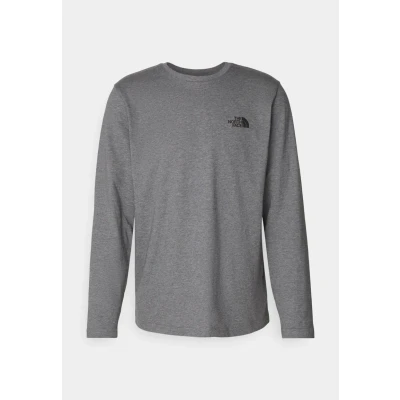 Abbildung von The North Face NF0A87QNDYY1 Men’s L/S Simple Dome Tee T Shirt Herren TNF MEDIUM Grey Heather Größe L