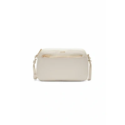 Abbildung von LIU JO Tumbled Umhängetasche Off white, Damen, Größe: One Size, white