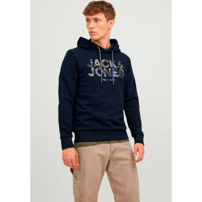 Abbildung von Jack &amp; Jones Kapuzenpullover, Herren, Größe: XS, Navy blazer
