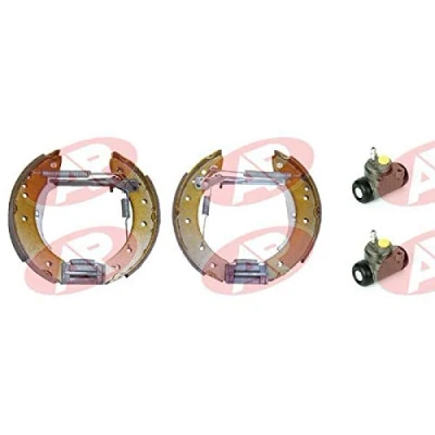 Abbildung von LPR EASY KIT OEK355 Bremsensatz, Trommelbremse PEUGEOT: 206 SW, Schrägheck, 106 II CITROËN: Saxo ZX Schrägheck