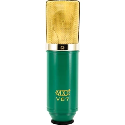 Abbildung von MXL V67G Large Capsule Condenser Mikrofon, grün / gold