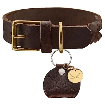Abbildung von Halsband Sansibar Solid L (65), D Braun / 65